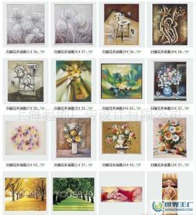 【厂家供应】走廊油画/宾馆壁画/酒店无框画/框画装饰工程_礼品、工艺品、饰品_世界工厂网中国产品信息库
